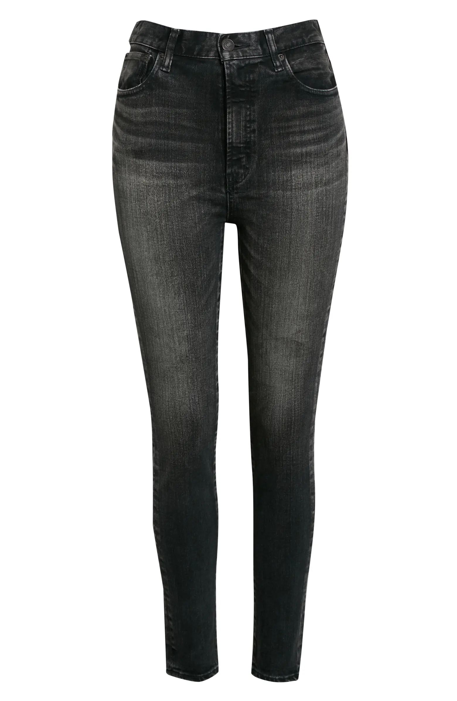 MOUSSY Fleetwood Rebirth High Waist Ankle Skinny Jeans | Nordstrom | Nordstrom