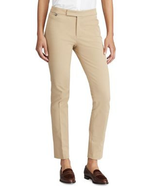 Lauren Ralph Lauren - Stretch Twill Skinny Pants | Lord & Taylor