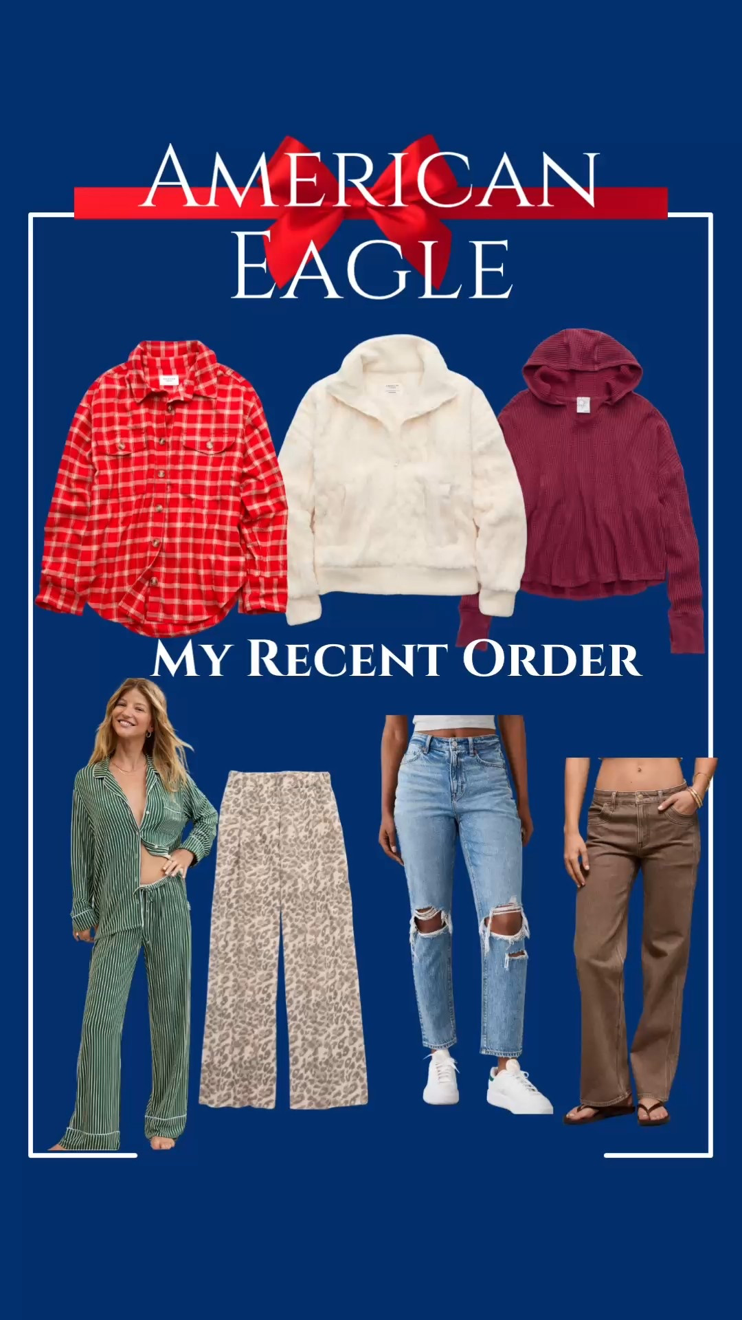 Grab them while they are on sale✨ One of my favorite orders to date!!
Cozy jammies, super soft pullovers, flattering pants and the best flannels🙌🏼

#LTKFindsUnder100 #LTKCyberWeek #LTKSaleAlert