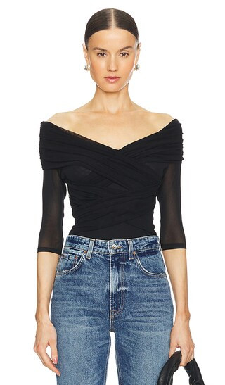 Alex Top in Black | Revolve Clothing (Global)