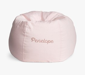 Anywhere Beanbag™, Solid Pearl Twill | Pottery Barn Kids
