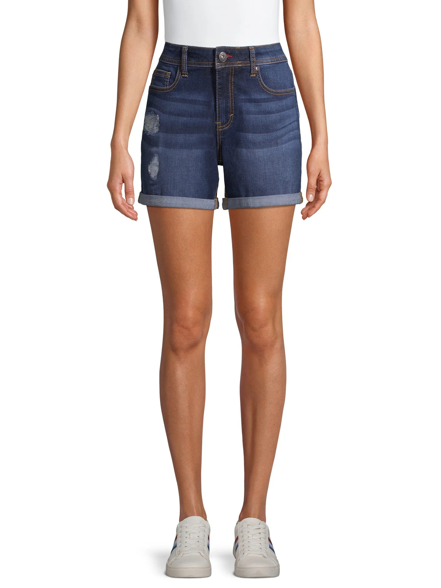 EV1 from Ellen DeGeneres Alex Relaxed Jean Shorts Women's | Walmart (US)