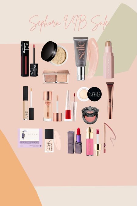 My Sephora VIB sale picks: highlighting *only* my tried and true makeup staples! These are all products I swear by. 

#LTKbeauty #LTKsalealert #LTKHolidaySale
