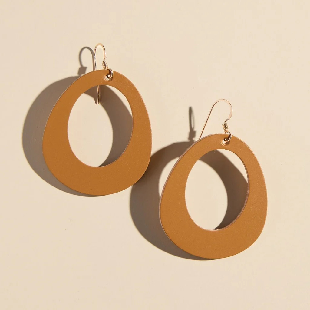 London Tan Willows | Nickel and Suede