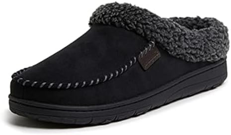 Dearfoams Men’s Brendan Indoor/Outdoor Breathable Memory Foam Clog House Shoe with Wide Widths ... | Amazon (US)