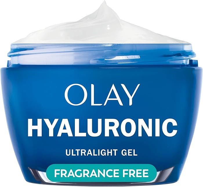 Olay Hyaluronic Acid Face Moisturizer, Instant Hydration for Women, Fragrance-Free - Dry Skin Sol... | Amazon (US)