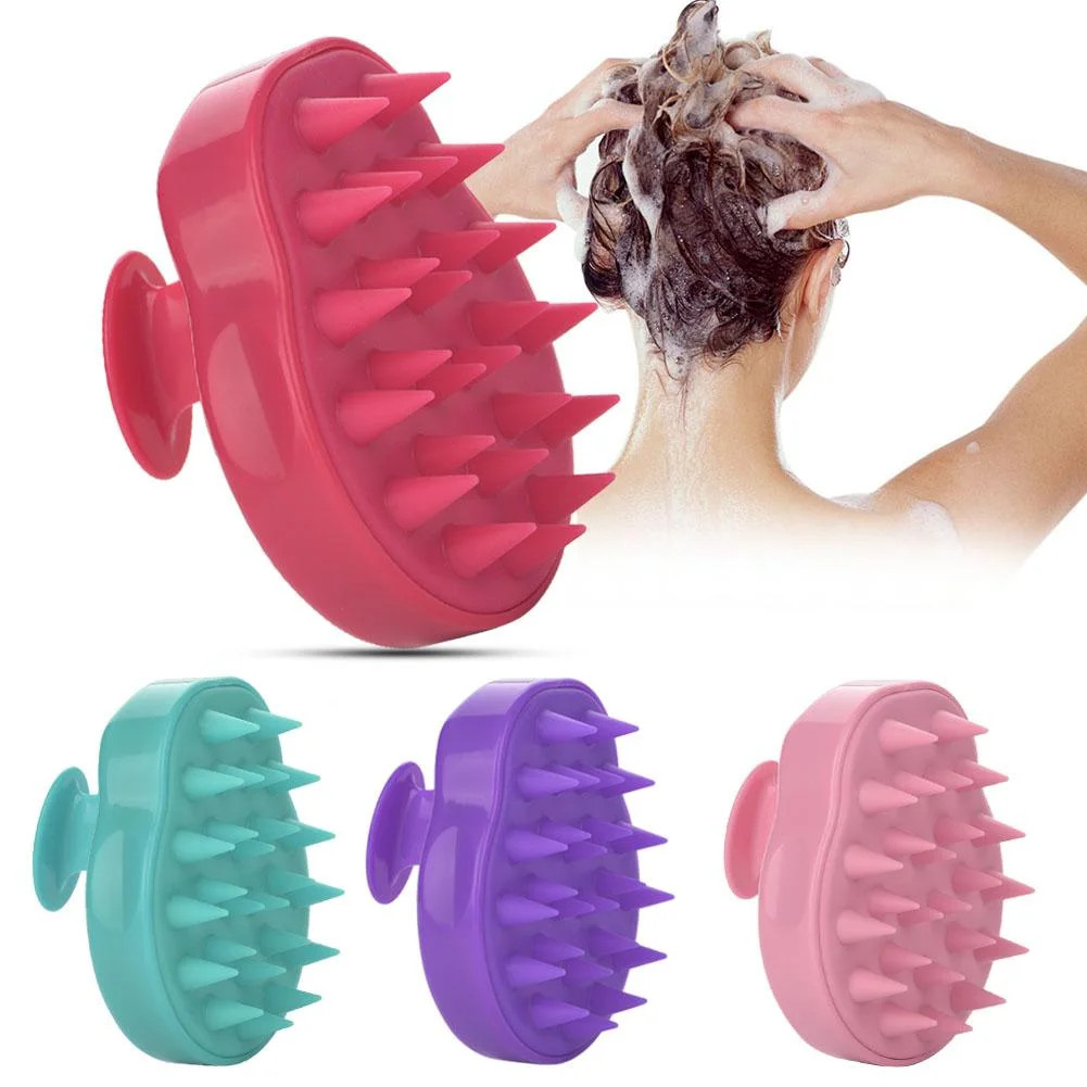 Silicone Scalp Scrubber Scalp Brush Washing Hair Comb Shampoo Shower Bathing Massage Brush, Shamp... | Walmart (US)