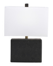 26in Cement Lamp | Bedroom | Marshalls | Marshalls