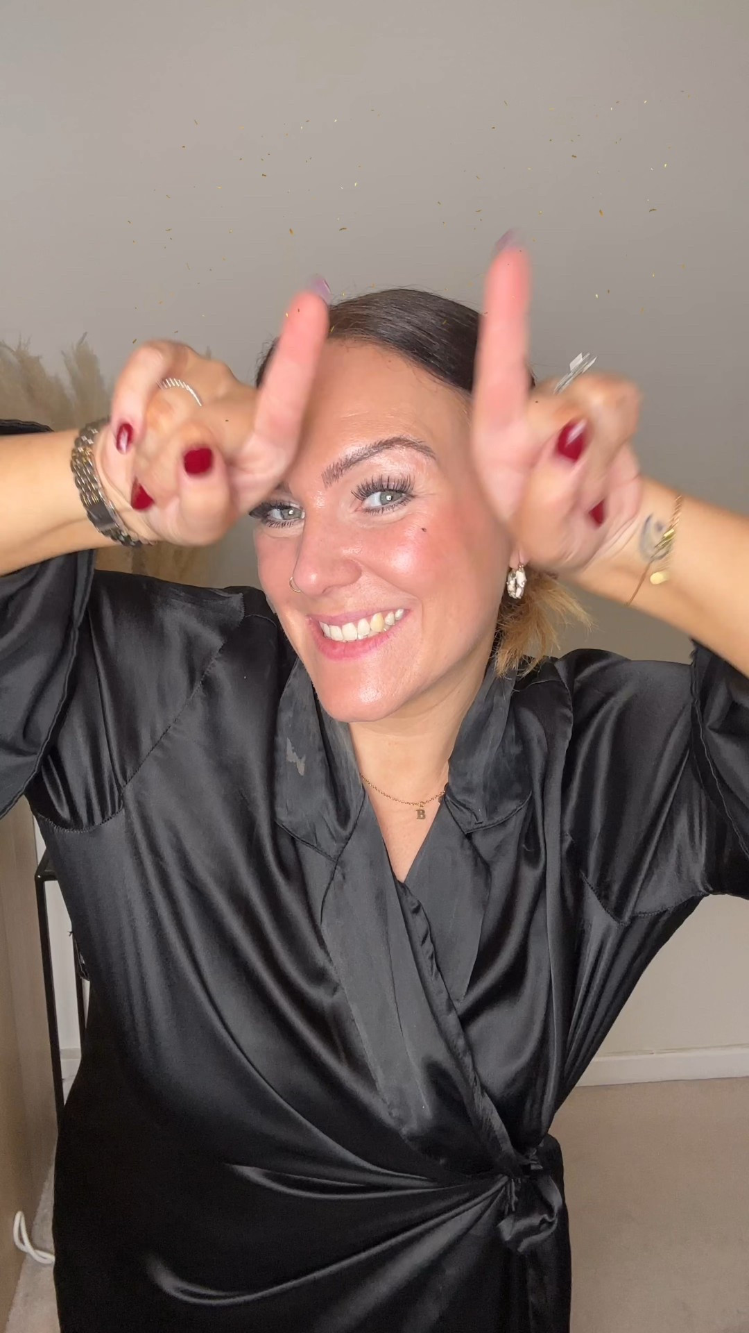 All black festive outfit! This t-shirt!!! 
#christmasoutfit #size16  #allblackoutfit 

#LTKfestive #LTKmidsize #LTKcurves