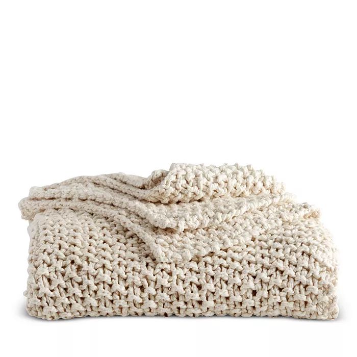 PURE Chunky Knit Throw | Bloomingdale's (US)