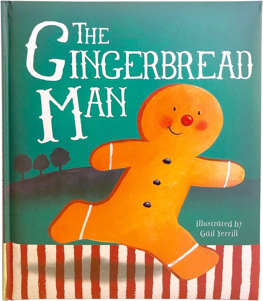 The Gingerbread Man Padded Hardcover Christmas Storybook | Amazon (US)
