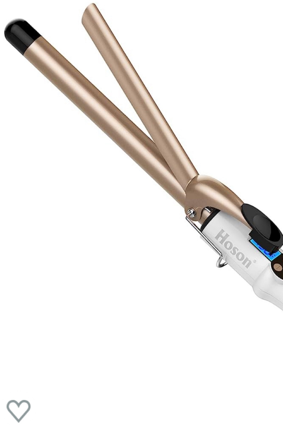 3/4 inch long barrel curling iron for extensions & long hair.