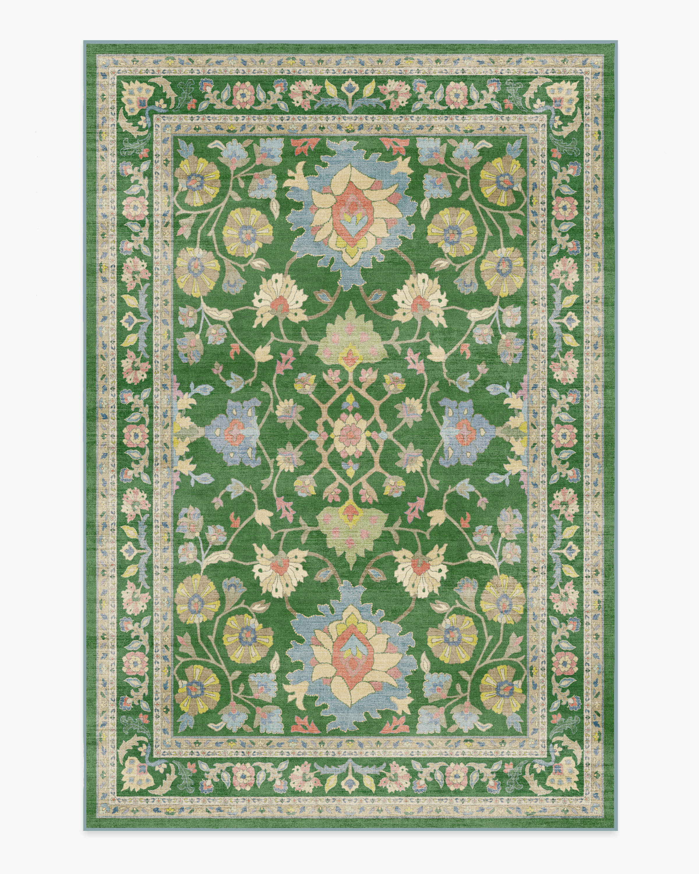 Calabria Green Rug | Ruggable US | Ruggable