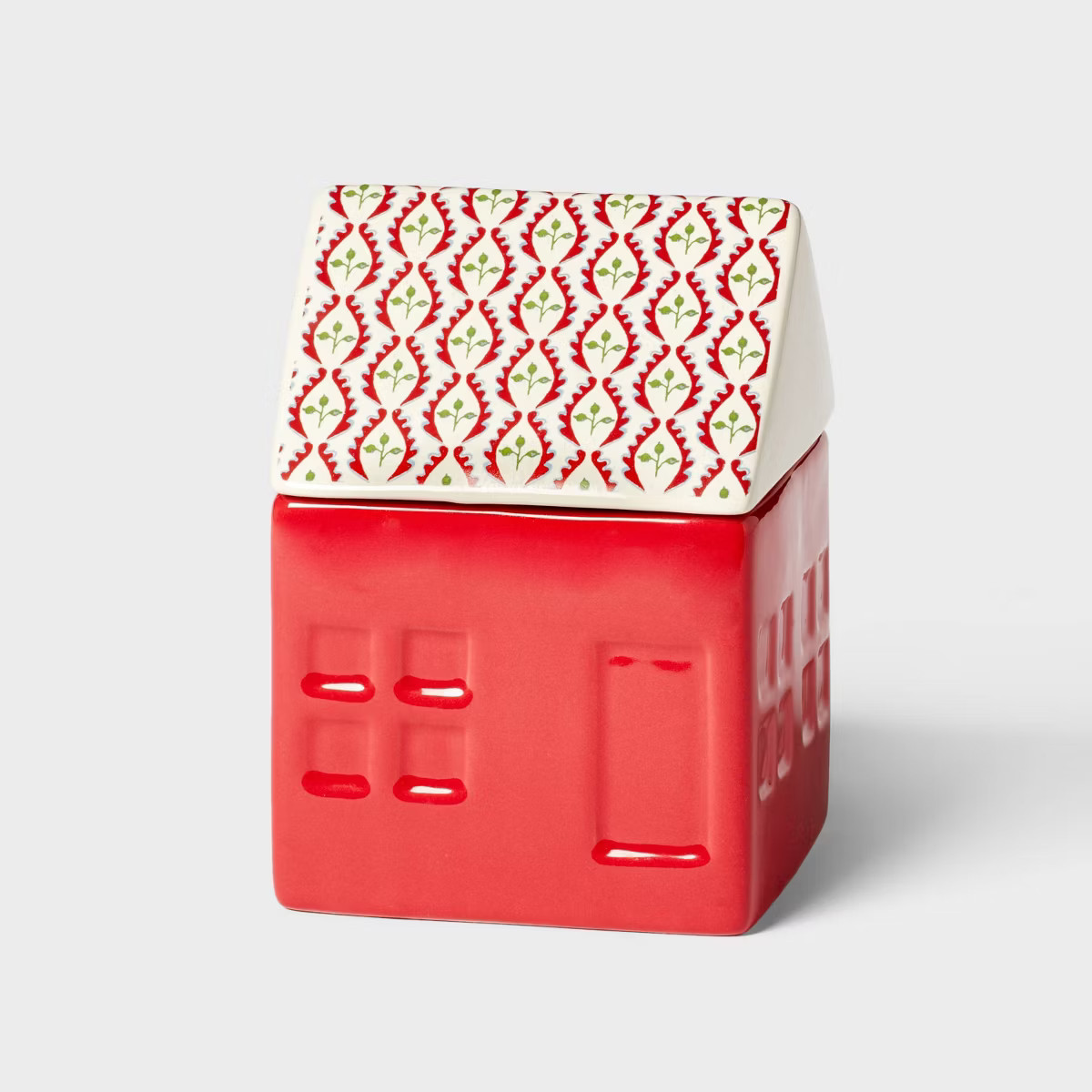 2 Wick Ceramic Lidded House Candle 14oz - Threshold™ | Target