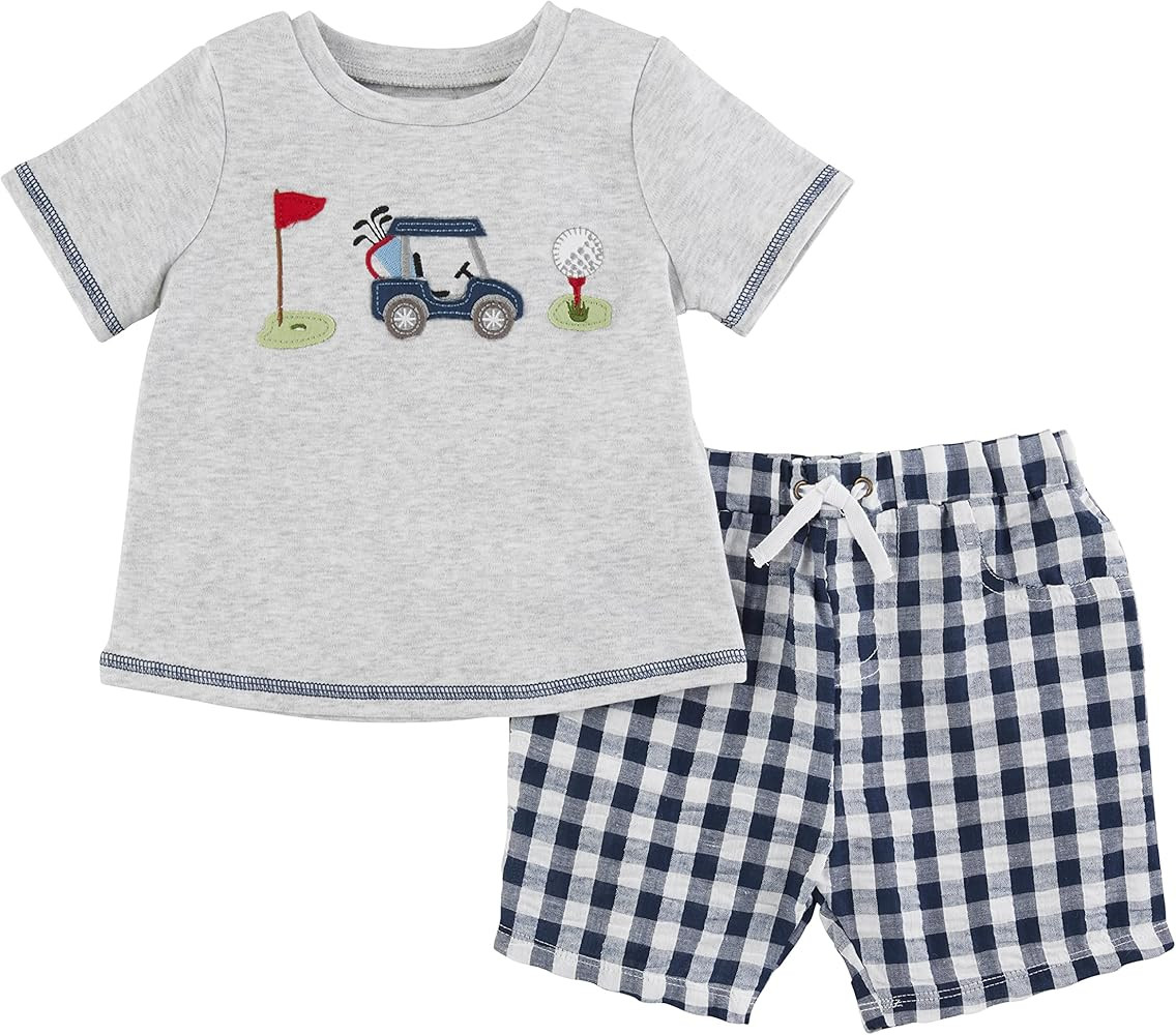 Mud Pie Boys' Mud Pie Short Set | Amazon (US)