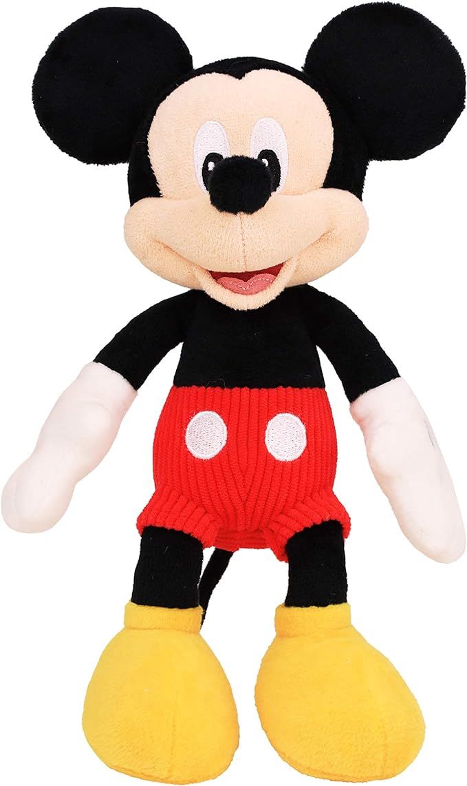 Disney Junior Mickey Mouse Beanbag Plush - Mickey Mouse, by Just Play | Amazon (US)
