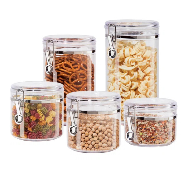 OGGI Fresh 5 Piece Kitchen Canister Set | Wayfair North America