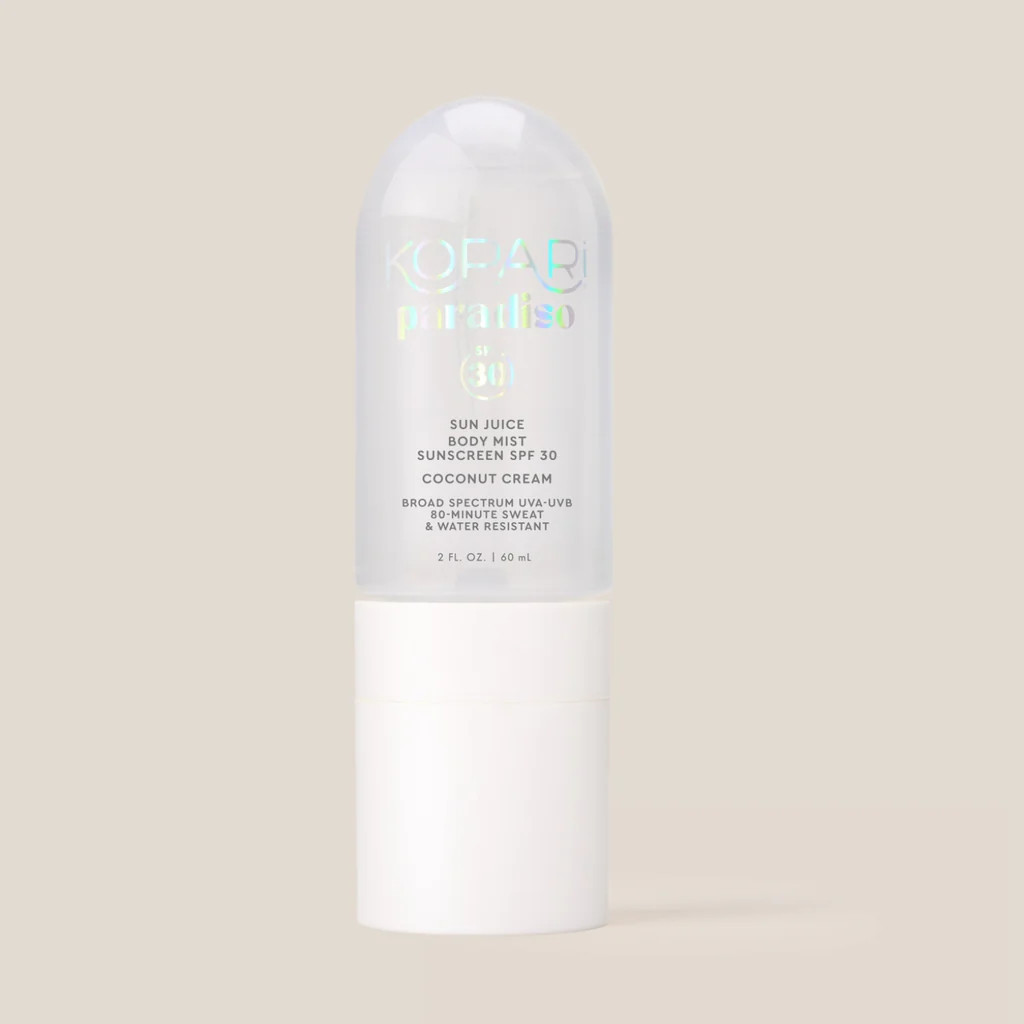 Coconut Cream Sun Juice Body Mist Sunscreen SPF 30 | Kopari Beauty