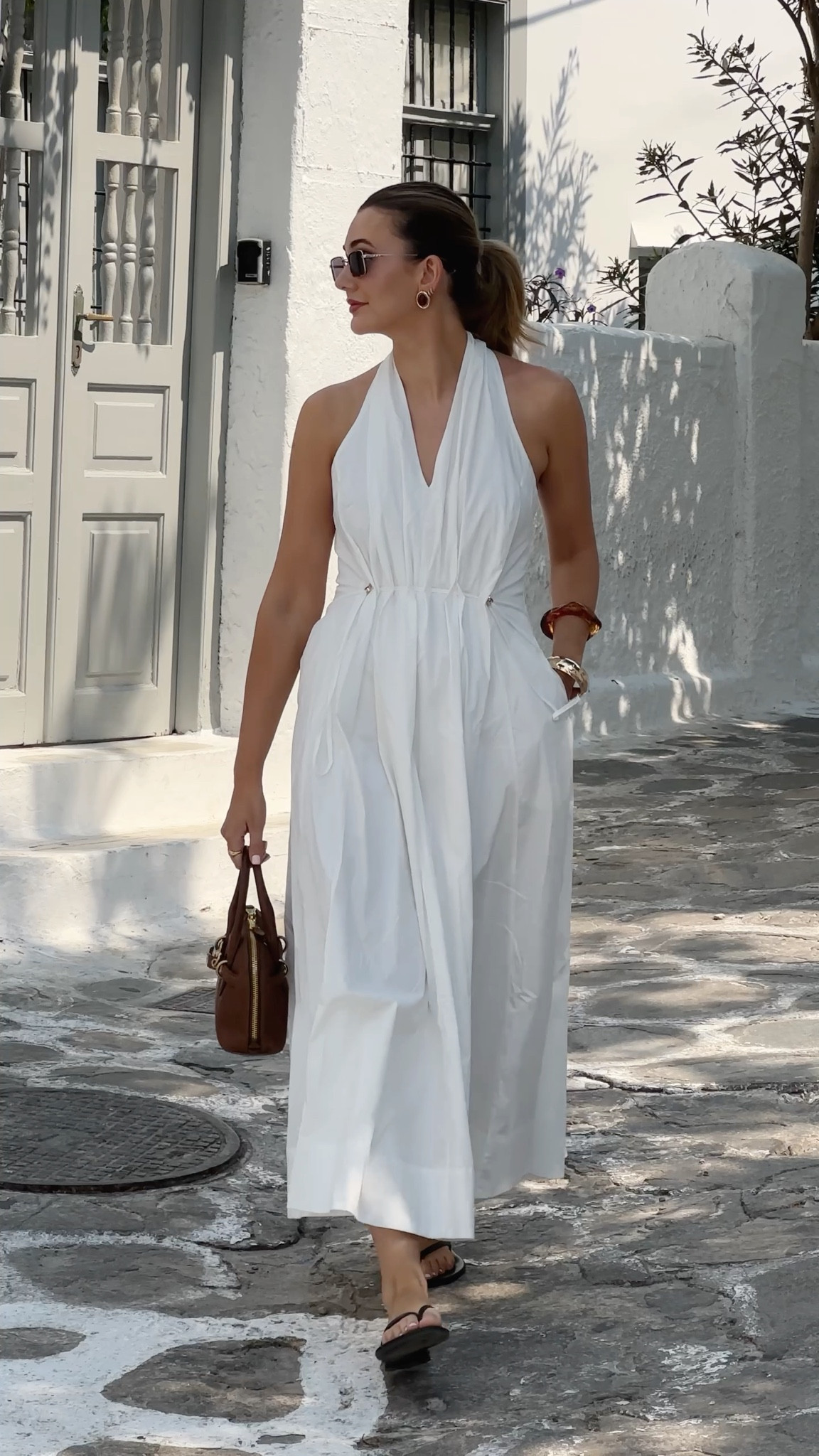 What I’m wearing in Mykonos🇬🇷 

Three outfits I’ve worn so far on our trip to Greece, first time on the island and it’s gorgeous! A floaty white summer dress is a must have pack for any summer holiday, and this has the added bonus of pockets. Just picked up this new co ord ahead of the trip and I’m looking forward to styling it for autumn with boots too. Also a beach cover up that feel’s glamorous enough to wear out and about, we all know I love a monochrome number. 


#summerholidayoutfits #holidayoutfitinspo #vacationoutfits #whattowearinmykonos 

#LTKsummer #LTKuk