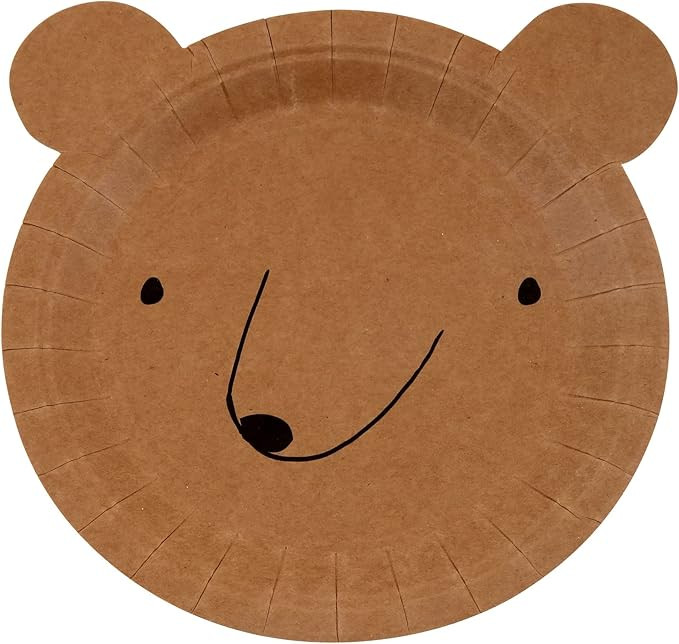 Meri Meri Bear Small Plates (Pack of 12) | Amazon (US)
