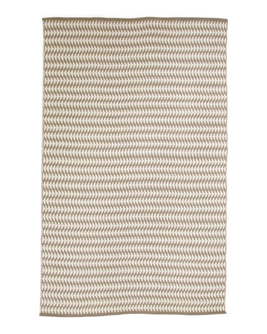 5x8 Triangle Indoor Outdoor Rug | TJ Maxx