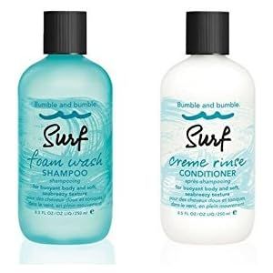 Bumble and Bumble Surf Foam Wash Shampoo 8.5 Oz Surf Creme Rinse Conditioner 8.5 Oz Duo | Amazon (US)