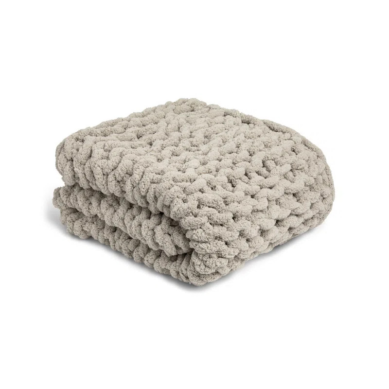 DEMDACO Comfort Accessories Chunky Knit Throw Blanket & Reviews | Wayfair | Wayfair North America