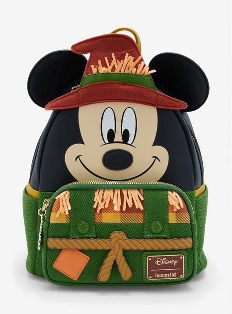 Loungefly Disney Mickey Mouse Scarecrow Mini Backpack - BoxLunch Exclusive | BoxLunch