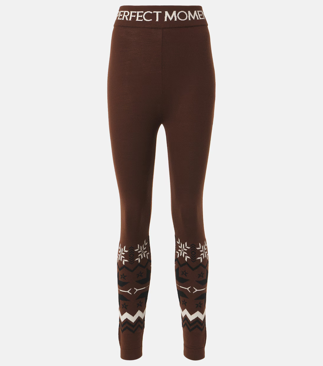 Nordic intarsia high-rise wool leggings | Mytheresa (US/CA)