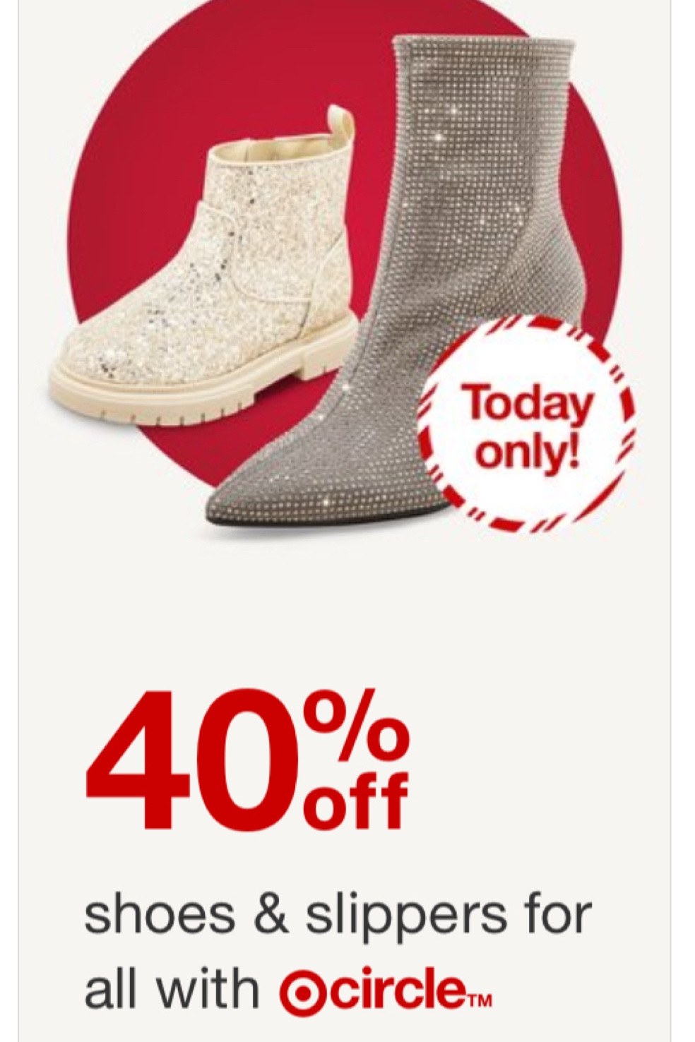 Hurry! Get your holiday shoes or a new trendy pair to add to your wardrobe while these are 40% off!

#LTKShoeCrush #LTKSaleAlert #LTKCyberWeek