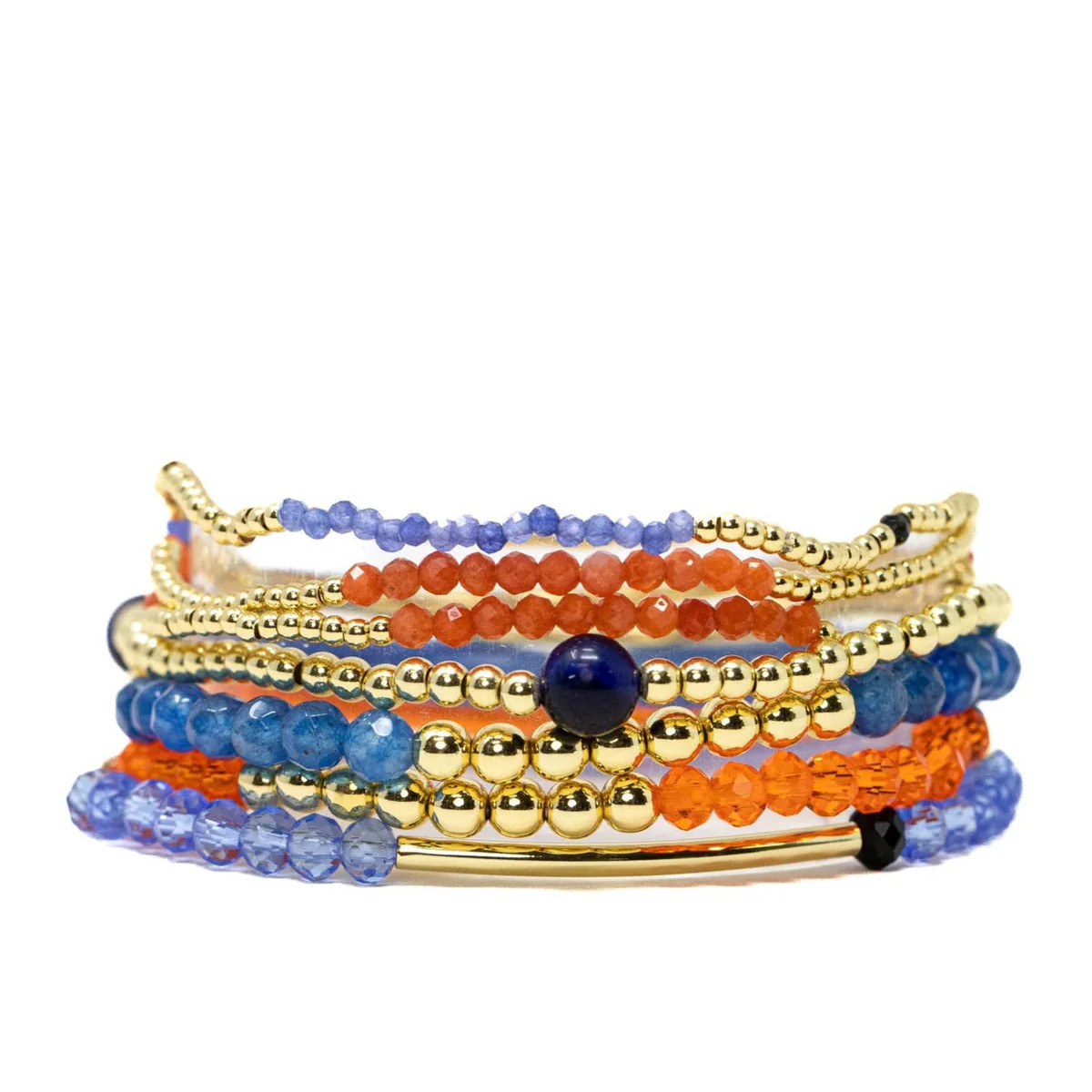 Orange + Blue Spirit Stack | Allie + Bess