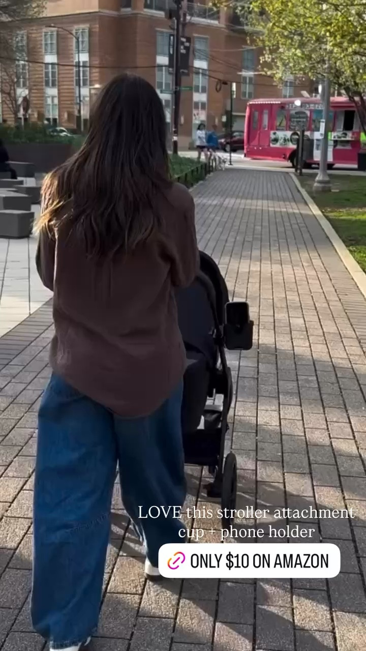Cup holder stroller attachment from Amazon 

#LTKmomlife #LTKTravel #LTKBaby