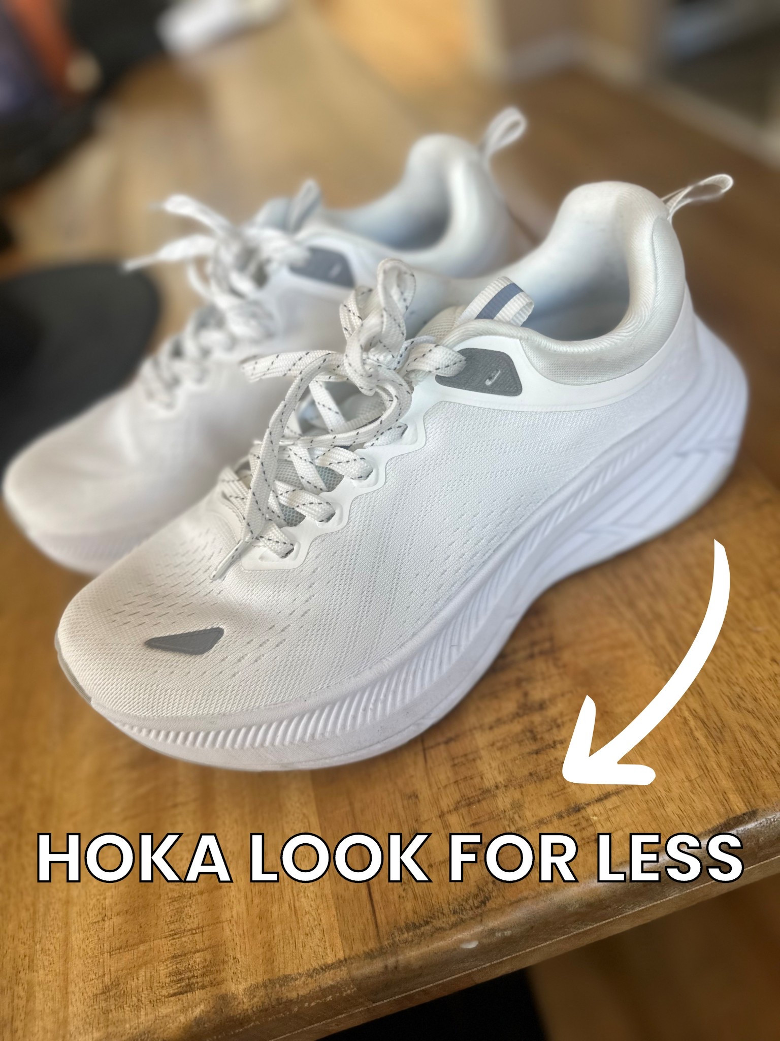 I wear my true size 9.5 in these. I always size up half a size in my athletic shoes 😊. I can’t get over the comparison to the actual big brand name. These get a solid 10/10 for me! 👏🏻 👏🏻 👏🏻 Walking on clouds ☁️ 🤩. 

#LTKSaleAlert #LTKTravel #LTKShoeCrush