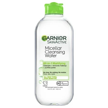 Garnier SkinActive Micellar Cleansing Water for Oily Skin 13.5 fl. oz. | Walmart (US)