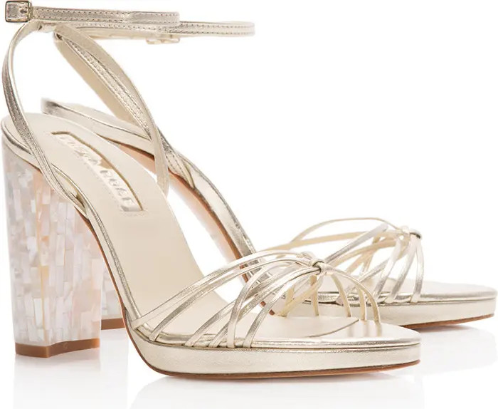 Bianca Strappy Gold Sandal | Nordstrom