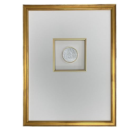 Framed Religious Intaglios in 12x16 Gold Frame (The Foolish Rich Man) | Amazon (US)