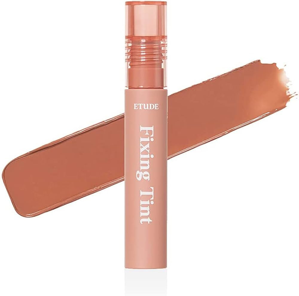 ETUDE Fixing Tint #04 Ginger Milk Tea (23AD) | Long Lasting High Pigmented Liquid Lipstick | Wate... | Amazon (US)