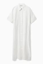 RELAXED LINEN SHIRT DRESS | COS (US)