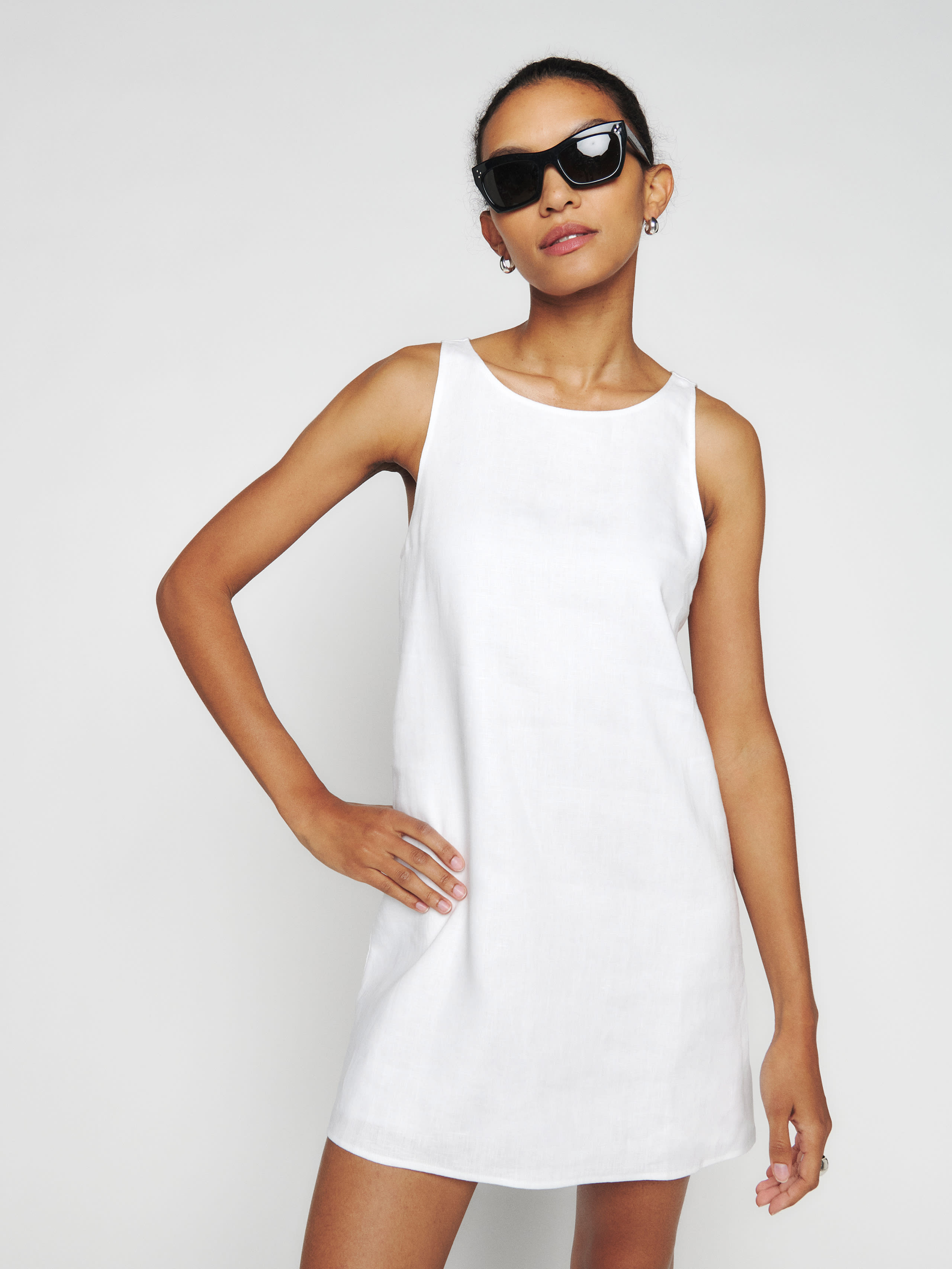 Jessi Linen Dress | Reformation (Global)