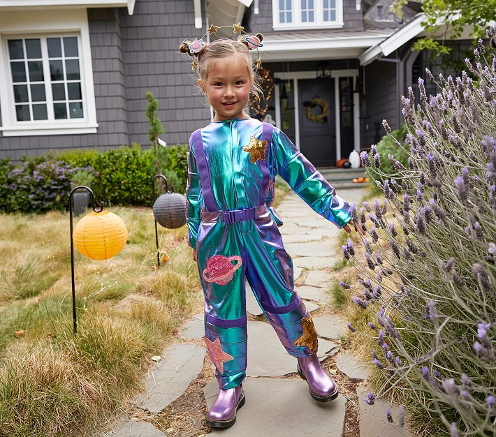 Light-Up Cosmic Sparkle Astronaut Halloween Costume | Pottery Barn Kids