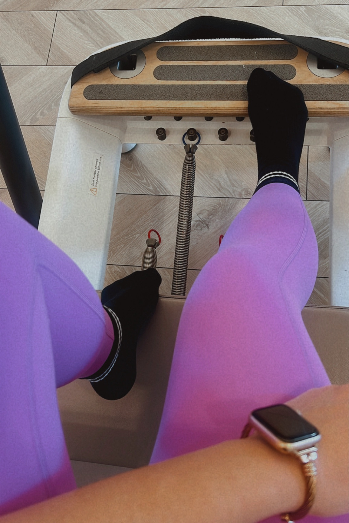 Pilates socks that have grips on the bottom for reformer classes. Love the purple Zella leggings, I’m in a small. 

#LTKfindsunder50 #LTKfitness #LTKMostLoved