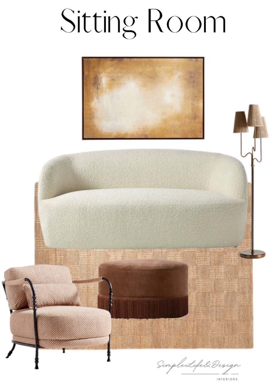 Sitting Room #edesign #interiors #jakeforcrate #mcgeeandco #ottoman #bouclé 

#LTKhome #LTKstyletip #LTKFind