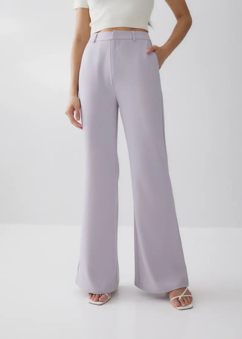 Pvara Regular Flare Pants | LOVEBONITO SINGAPORE PTE LTD