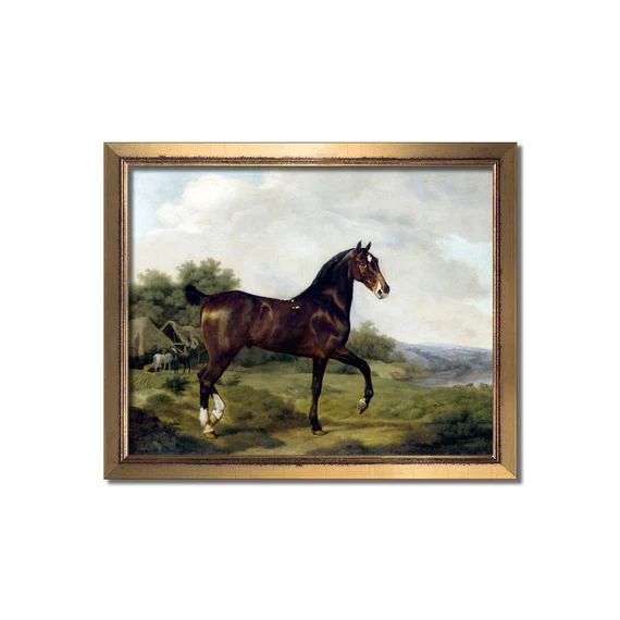 Horse Art Horse Print Horse Painting Horse Gift Vintage | Etsy | Etsy (US)
