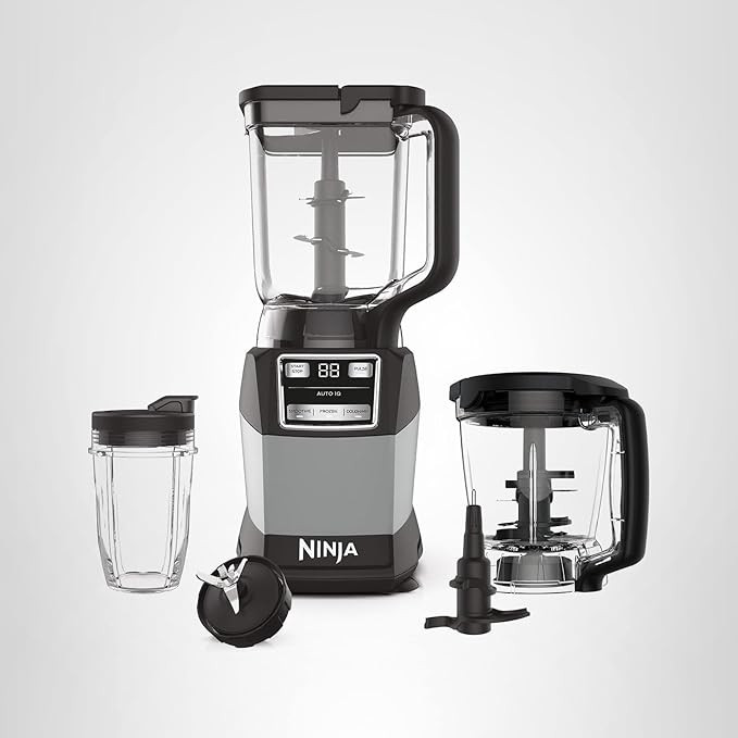 Ninja Blender, Compact Kitchen System, 1200W, 3 Functions for Smoothies, Dough & Frozen Drinks wi... | Amazon (US)