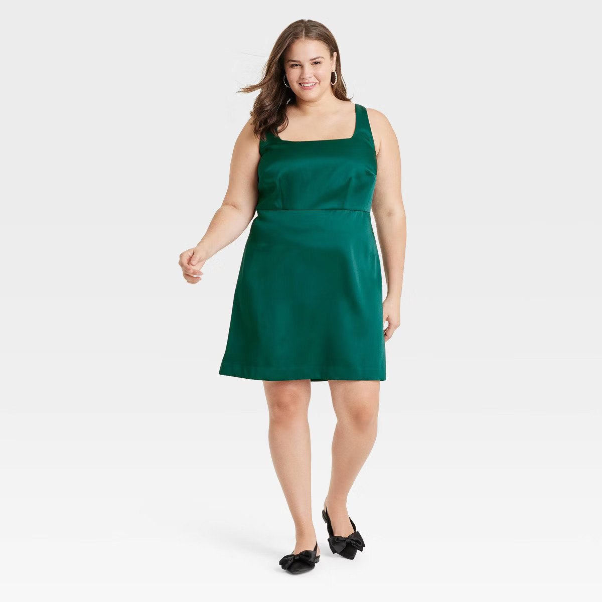 Women's Heavy Satin Mini Dress - A New Day™ | Target