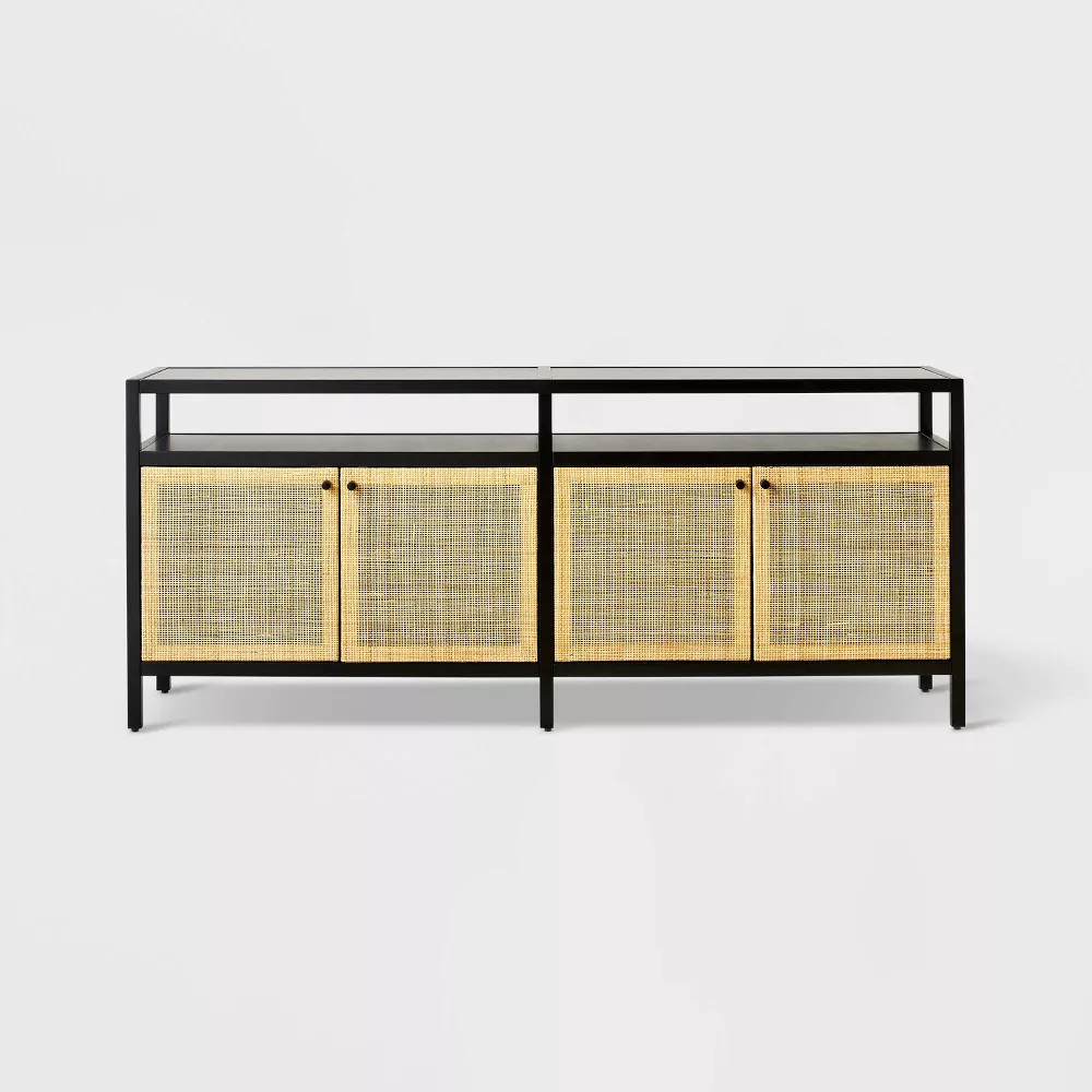 Springville Caned Door TV Stand - Threshold™ designed with Studio McGee | Target