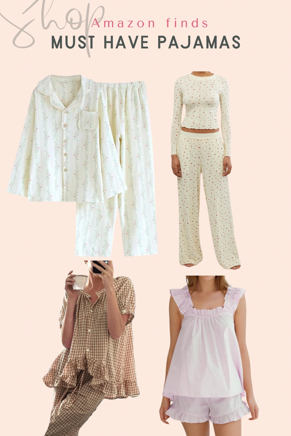 Amazon pajamas 

Amazon finds, Amazon must haves, pjs, Pinterest pjs

#LTKFindsUnder50 #LTKStyleTip