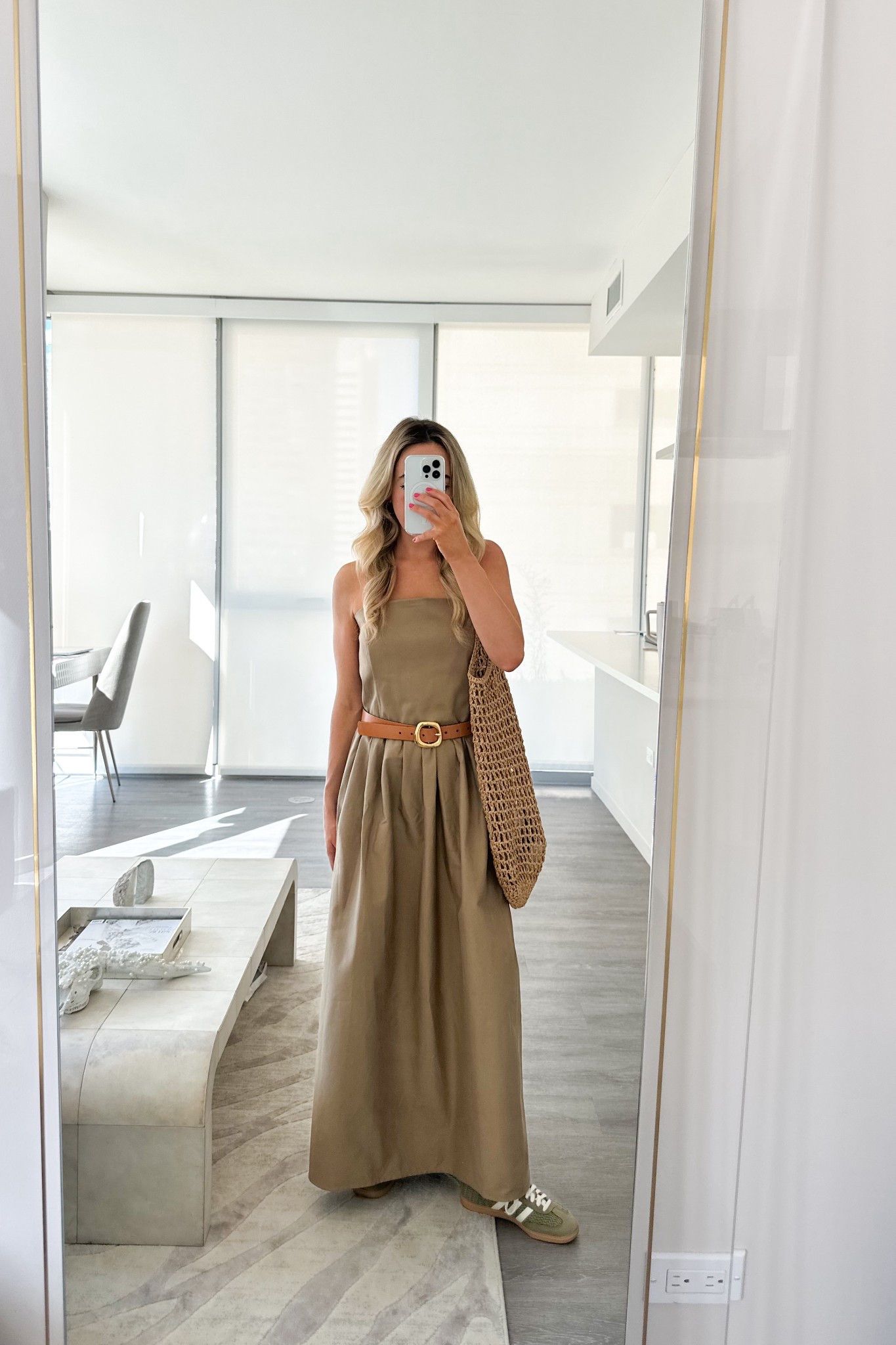 Italy: Daily Outfit 
•Zara Dress: 0/3067/271/505/01

Europe vacation outfit:  perfect for walking around, sightseeing, and exploring charming streets in style. An effortless travel look for café stops, museums, and city strolls.

ootd style fashion, Zara outfit; Madewell belt, large buckle belt, adidas sneakers, adidas sambas outfit  

#LTKShoeCrush #LTKTravel #LTKItBag