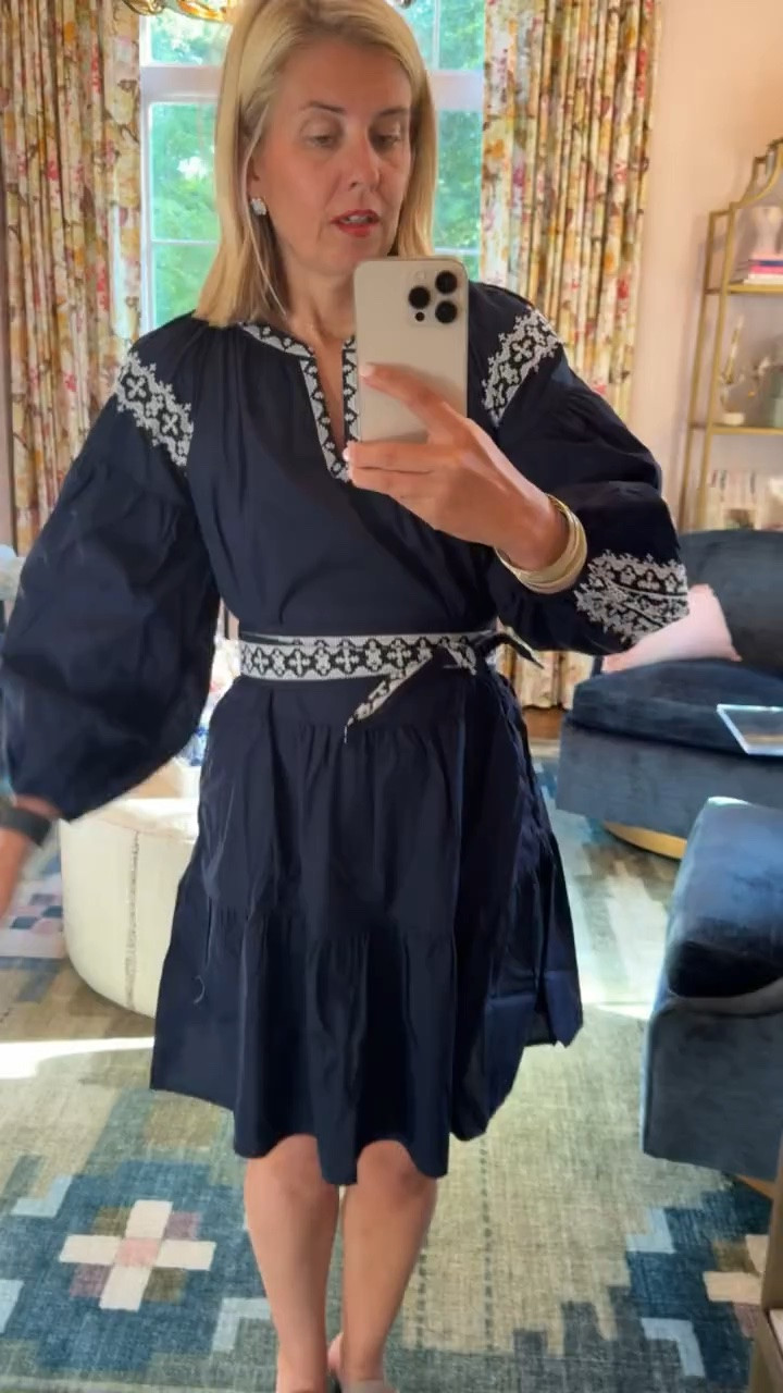 The embroidery, sleeves and belt are giving designer vibes. I’m in a small & 8 shoe tts. 

*code Catherine20 at Allie + Bess

#LTKdayinmylife #LTKootd #LTKmomlife
